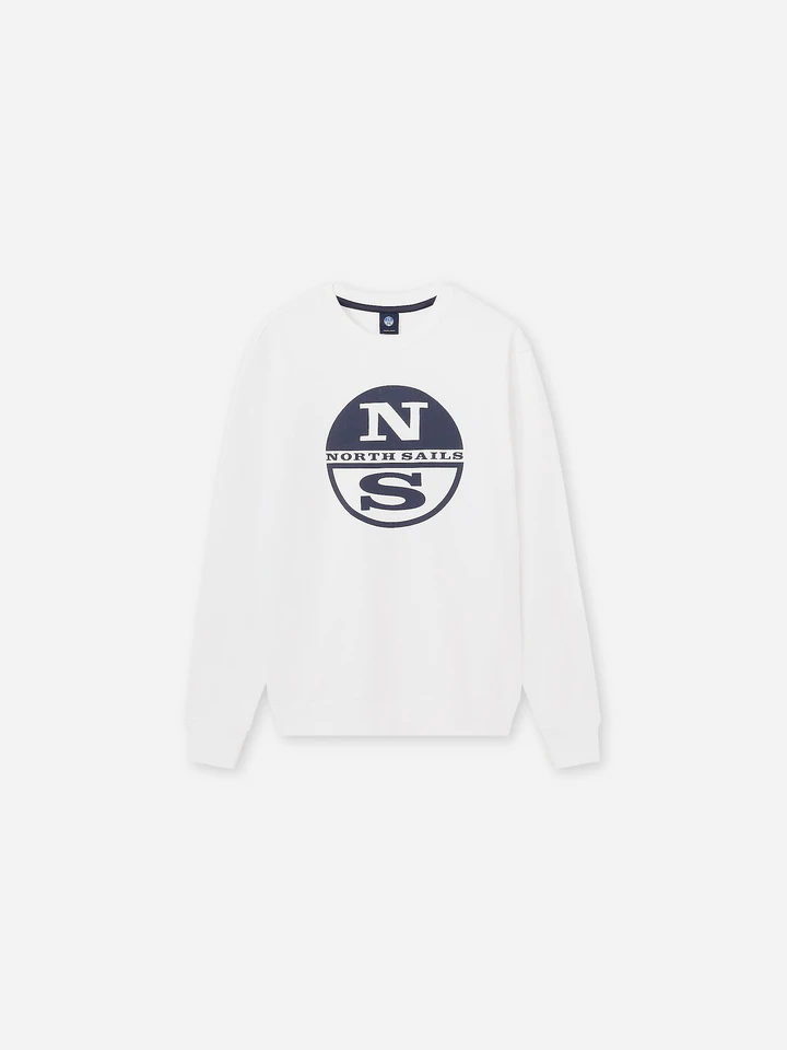 North Sails MOŠKI PULOVER CREWNECK SWEATSHIRT W/GRAPHIC 691001