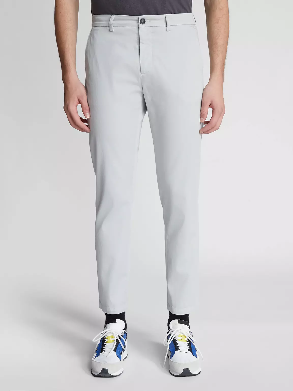 North Sails DEFENDER 1895 MOŠKE SLIM FIT CHINO HLAČE 672930