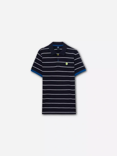 North Sails MOŠKA ČRTASTA POLO MAJICA S KRATKIMI ROKAVI 692374
