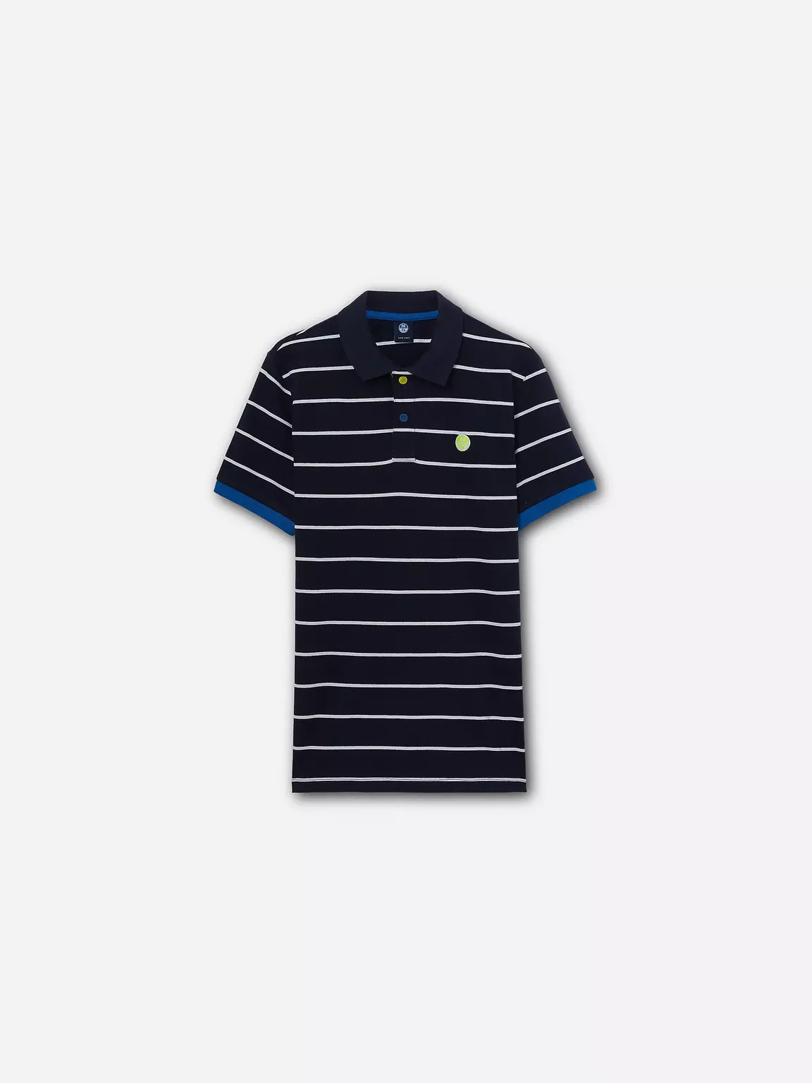 North Sails MOŠKA ČRTASTA POLO MAJICA S KRATKIMI ROKAVI 692374