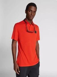 North Sails MOŠKA POLO MAJICA IZ MEŠANICE BOMBAŽA IN BAMBUSA 692379