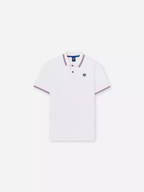 North Sails MOŠKA POLO MAJICA IZ ORGANSKEGA BOMBAŽNEGA PIKÉJA 692354
