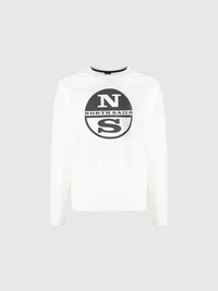 North Sails MOŠKA MAJICA LS T-SHIRT W/GRAPHIC 692816