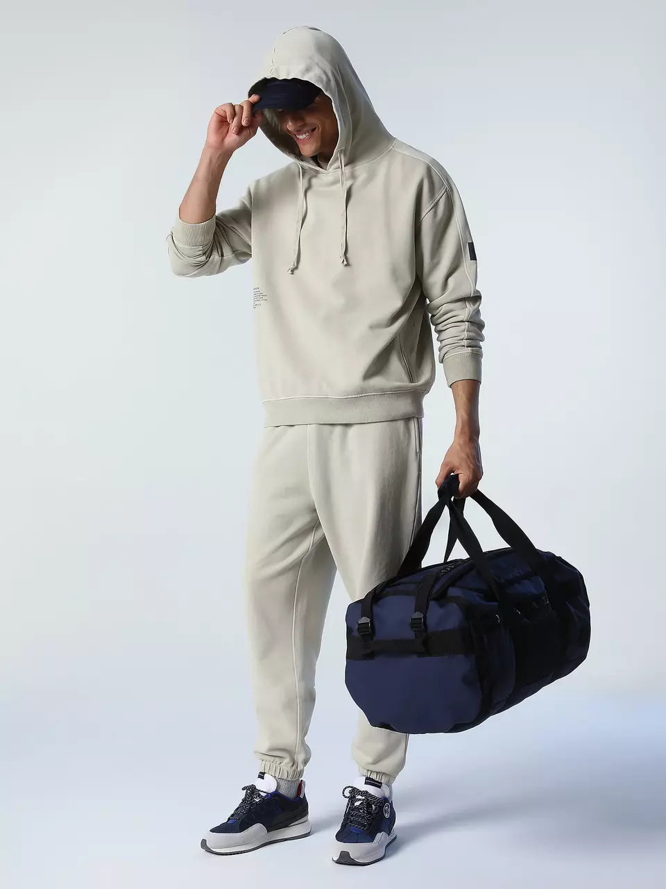 North Sails MOŠKI PULOVER HOODIE SWEATSHIRT W/GRAPHIC 691036