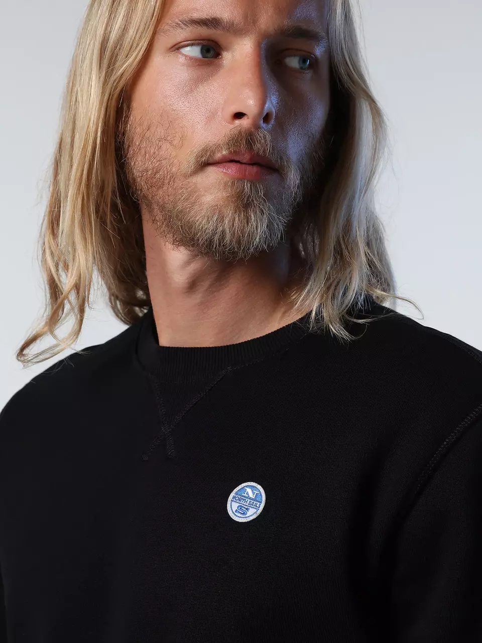 North Sails MOŠKI PULOVER CREWNECK SWEATSHIRT W/LOGO 691028