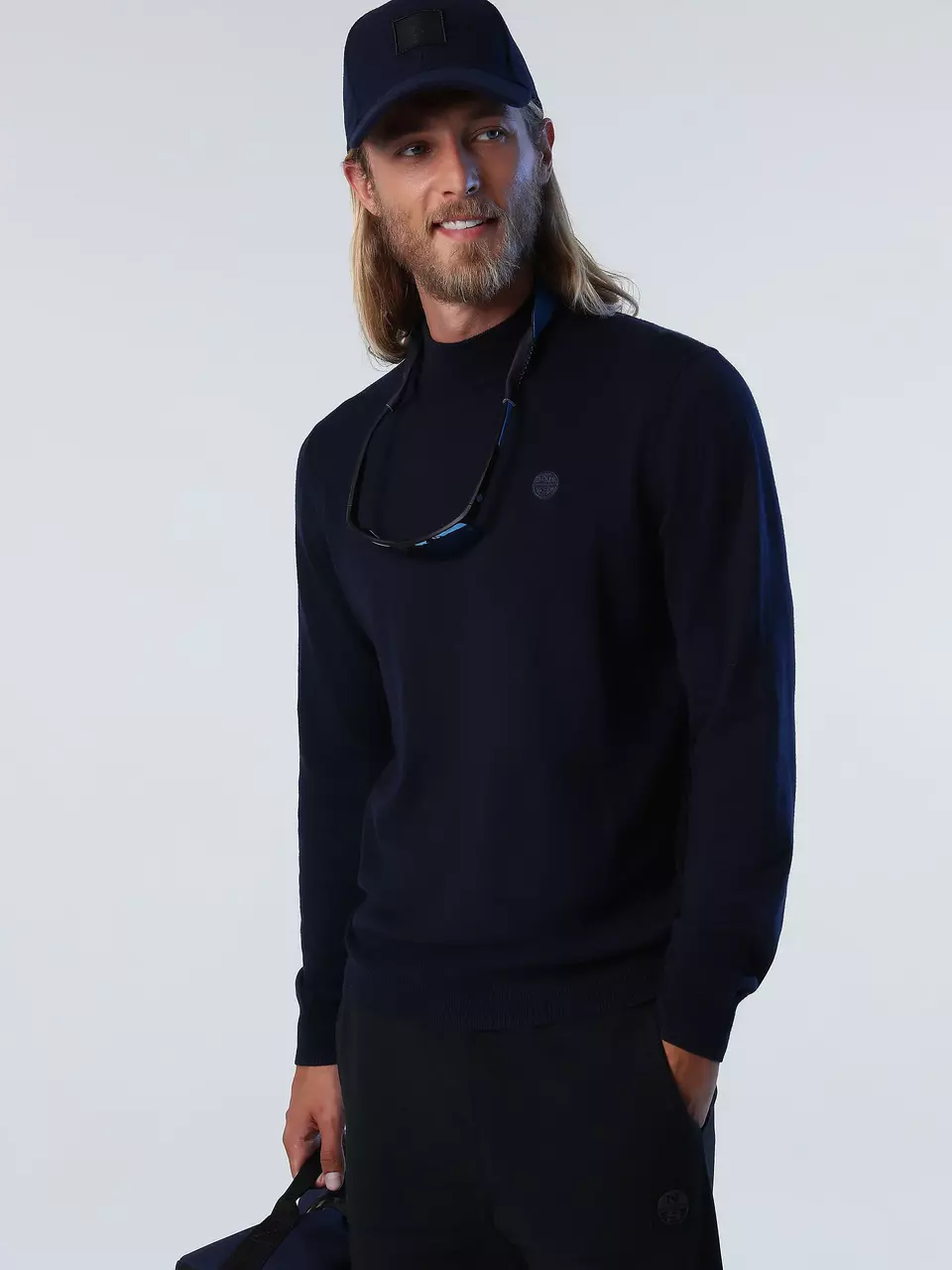 North Sails MOŠKI PULOVER MOCK NECK 12GG 699504