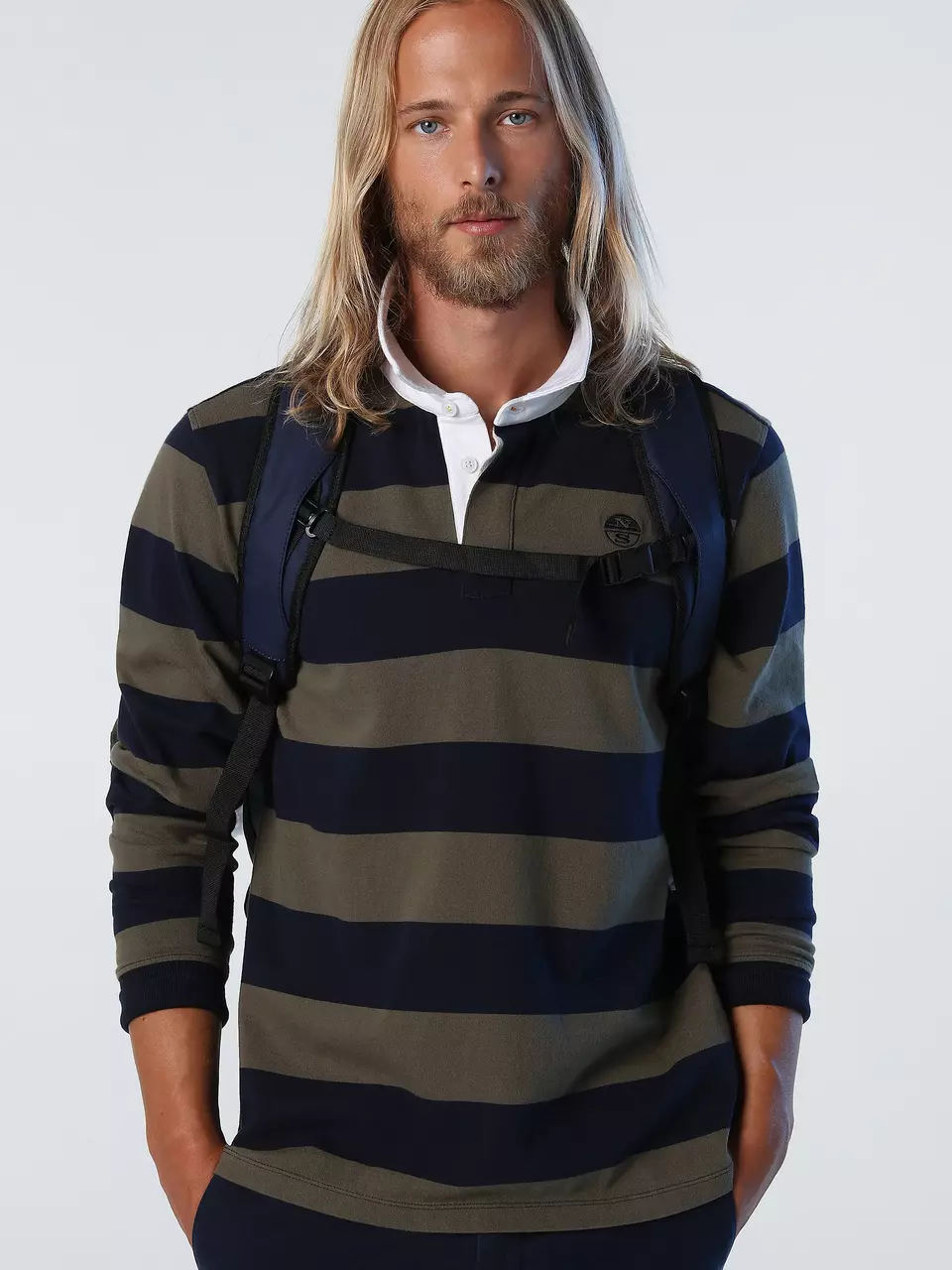 North Sails MOŠKA POLO MAJICA LS POLO W/GRAPHIC 692390