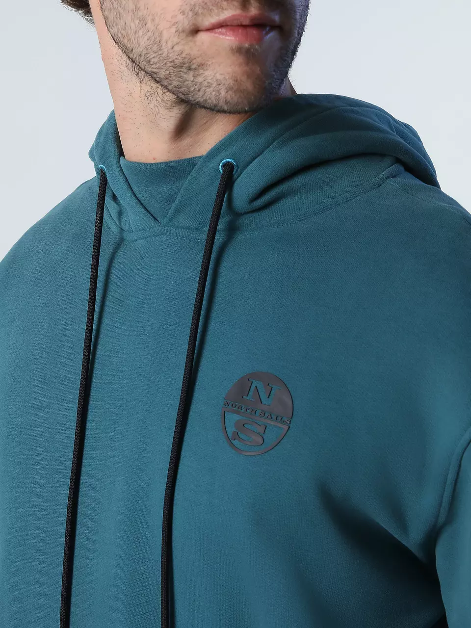 North Sails MOŠKI PULOVER HOODED SWEATSHIRT W/GRAPHIC 691048