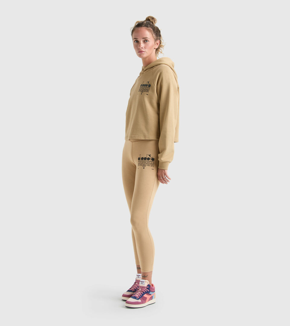 Diadora ŽENSKI PULOVER L. HOODIE CROP MANIFESTO