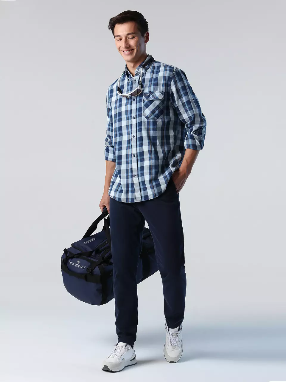 North Sails MOŠKA SRAJCA INDIGO CHECK SHIRT B.D 664217