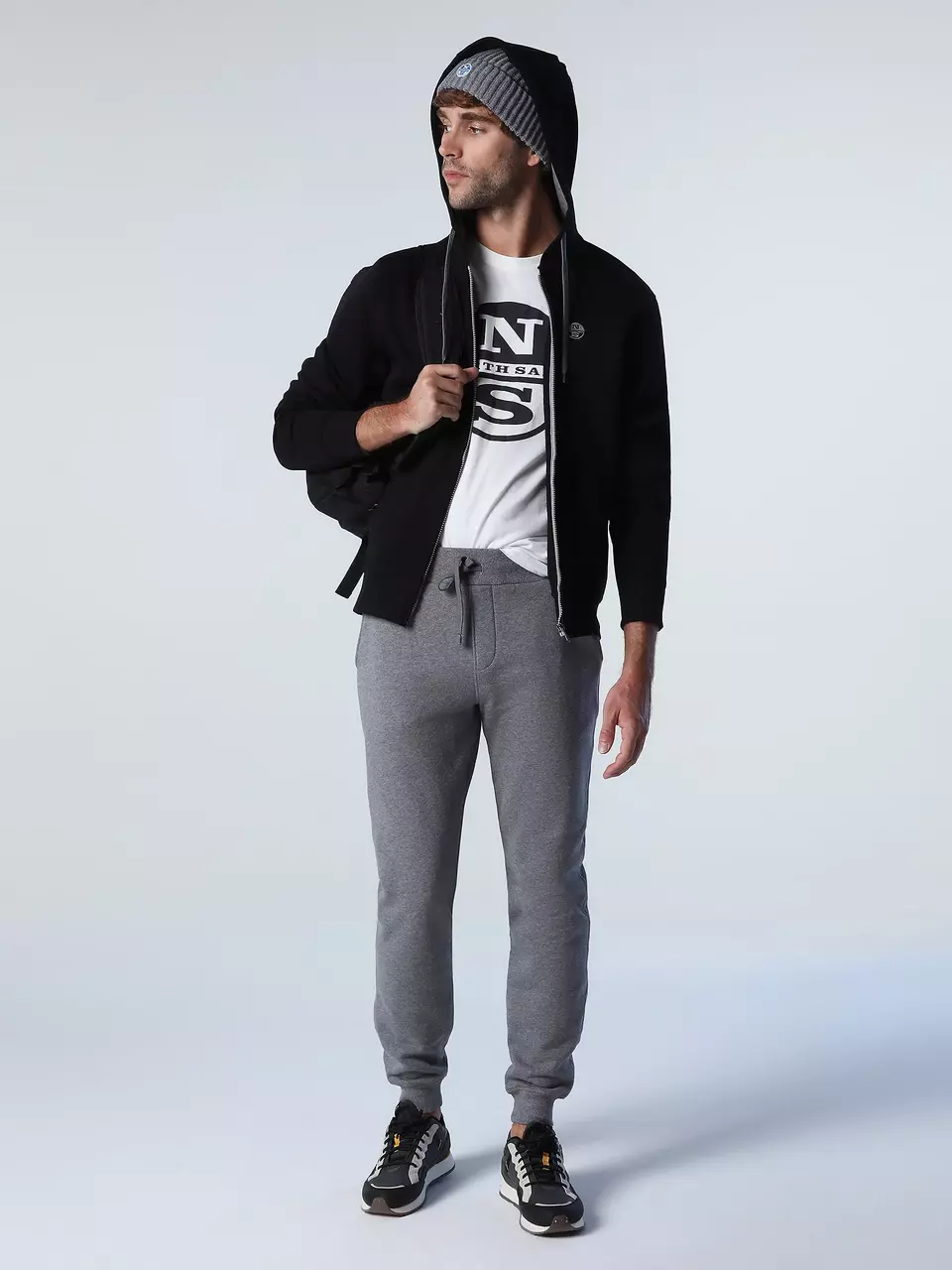 North Sails MOŠKE HLAČE LONG SWEATPANTS W/LOGO 672955