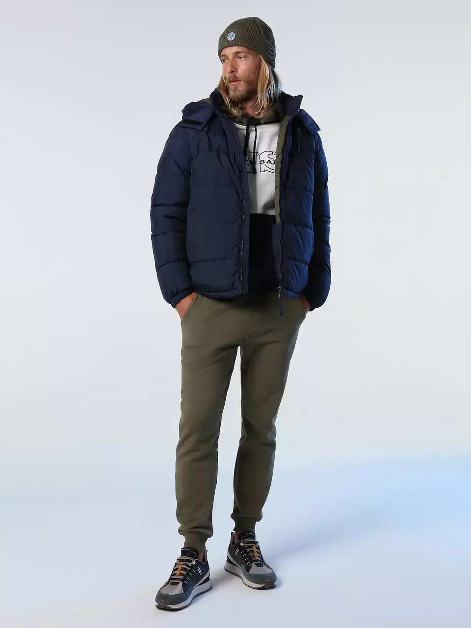 North Sails MOŠKE HLAČE LONG SWEATPANTS W/LOGO 672955