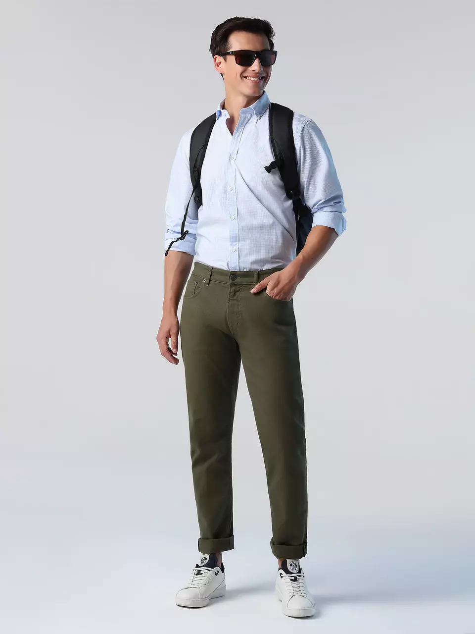 North Sails MOŠKA SRAJCA MINIGHIGAM POPLIN SHIRT B.D 664212