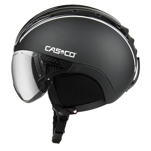 Picture of Casco SP-2 CARBONIC VISOR BLACK 3732, smučarska čelada
