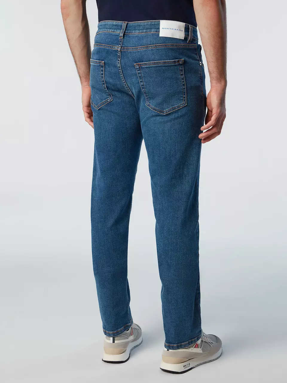 North Sails MOŠKE HLAČE STRIPE - REGULAR FIT 5 POCKET DENIM 673004