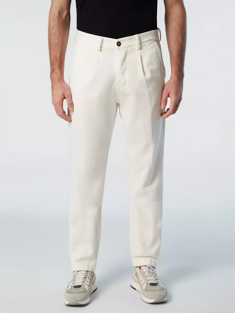 North Sails MOŠKE HLAČE NEWPORT - REGULAR FIT CHINO WITH PLEATS 673006