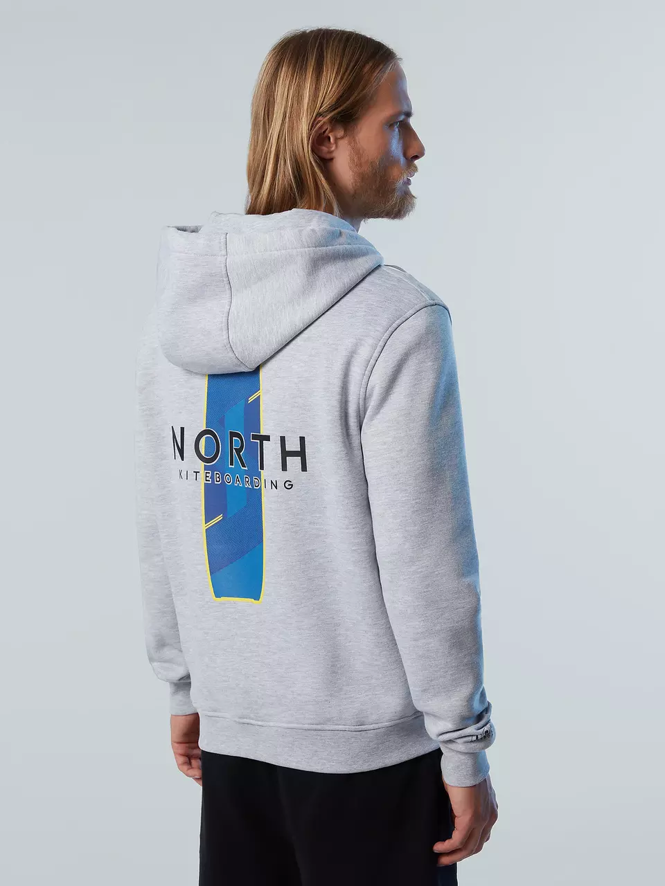 North Sails MOŠKA JOPA HOODIE FULL ZIP  KITE 411501