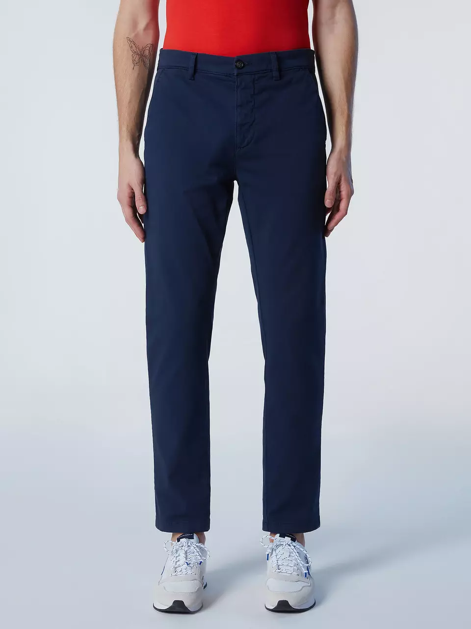 North Sails MOŠKE HLAČE DEFENDER - SLIM FIT CHINO 672991