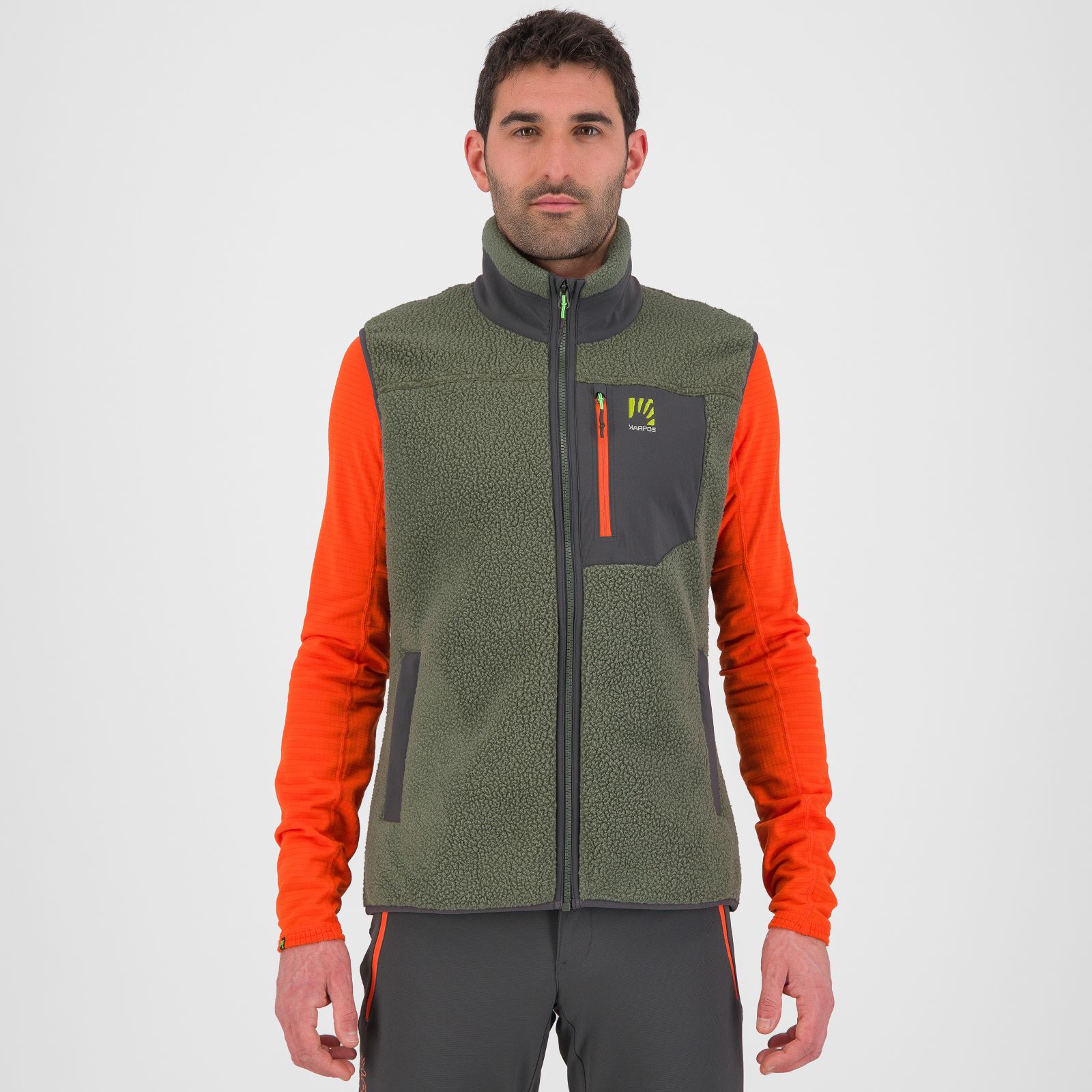 Karpos MEN'S 80'S FLEECE VEST,  brezrokavnik