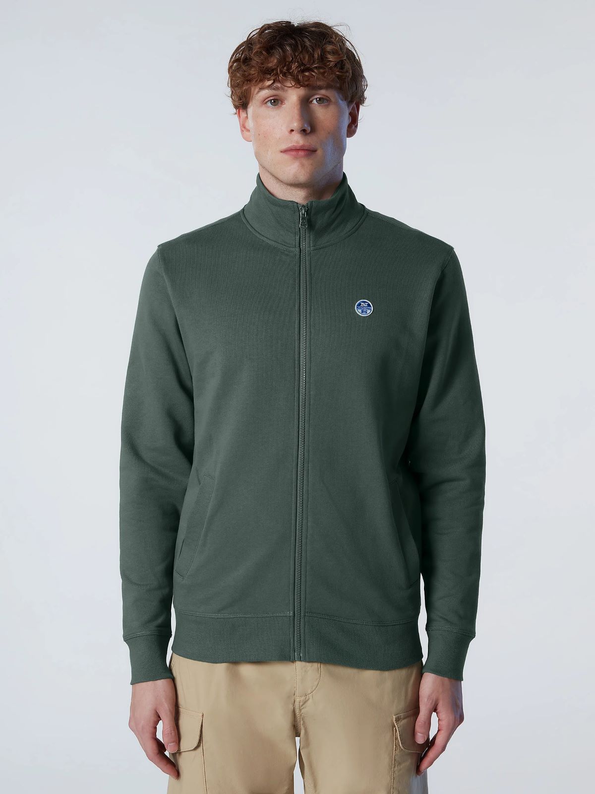 North Sails MOŠKA JOPA FULL ZIP WITH LOGO 691064