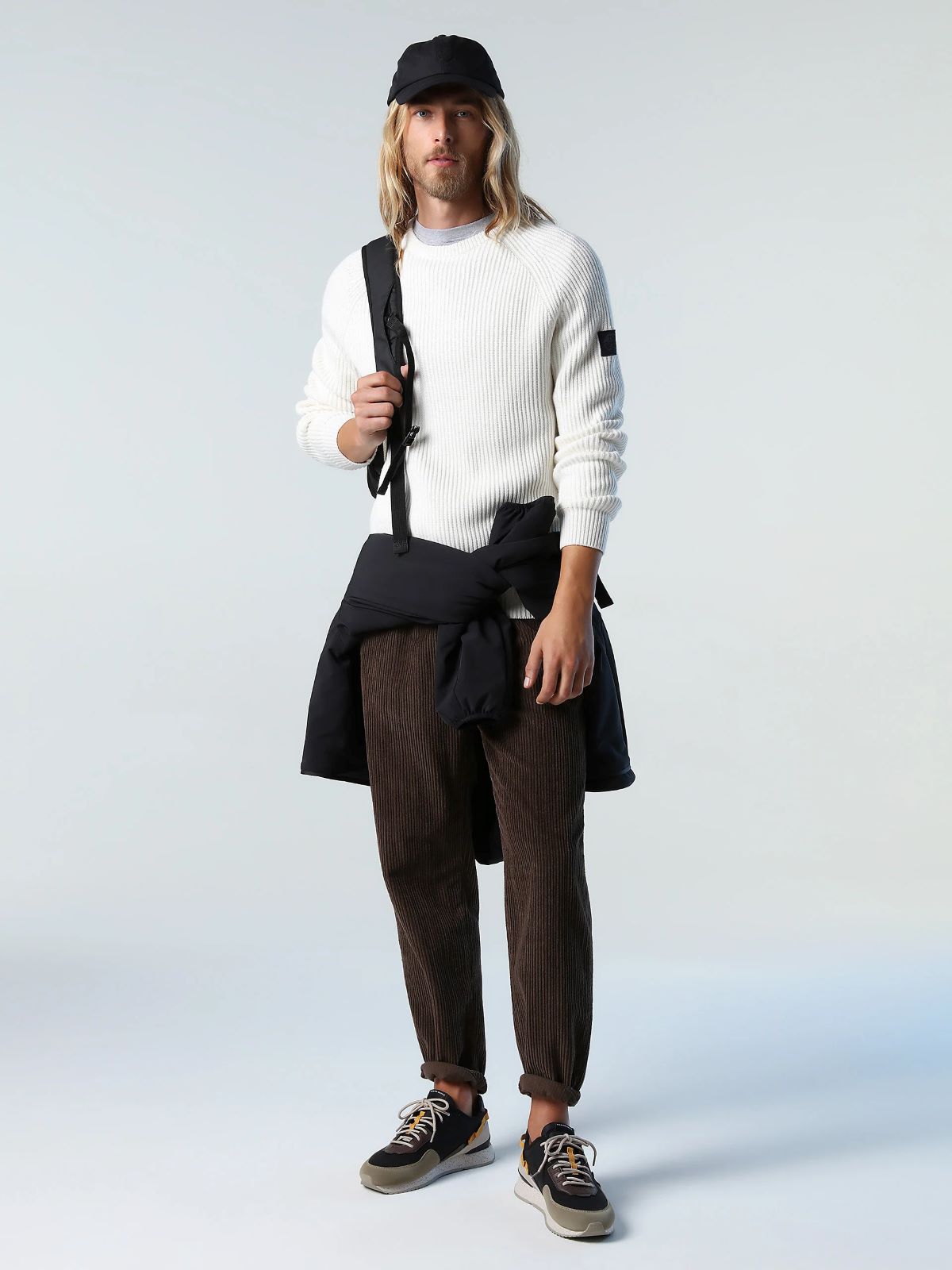 North Sails MOŠKI PULOVER CREWNECK RIB 5GG 699549