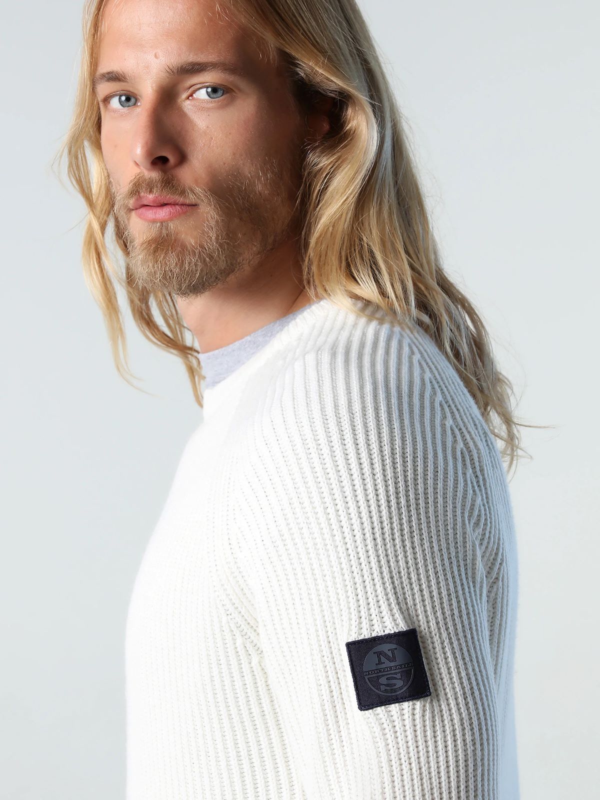 North Sails MOŠKI PULOVER CREWNECK RIB 5GG 699549