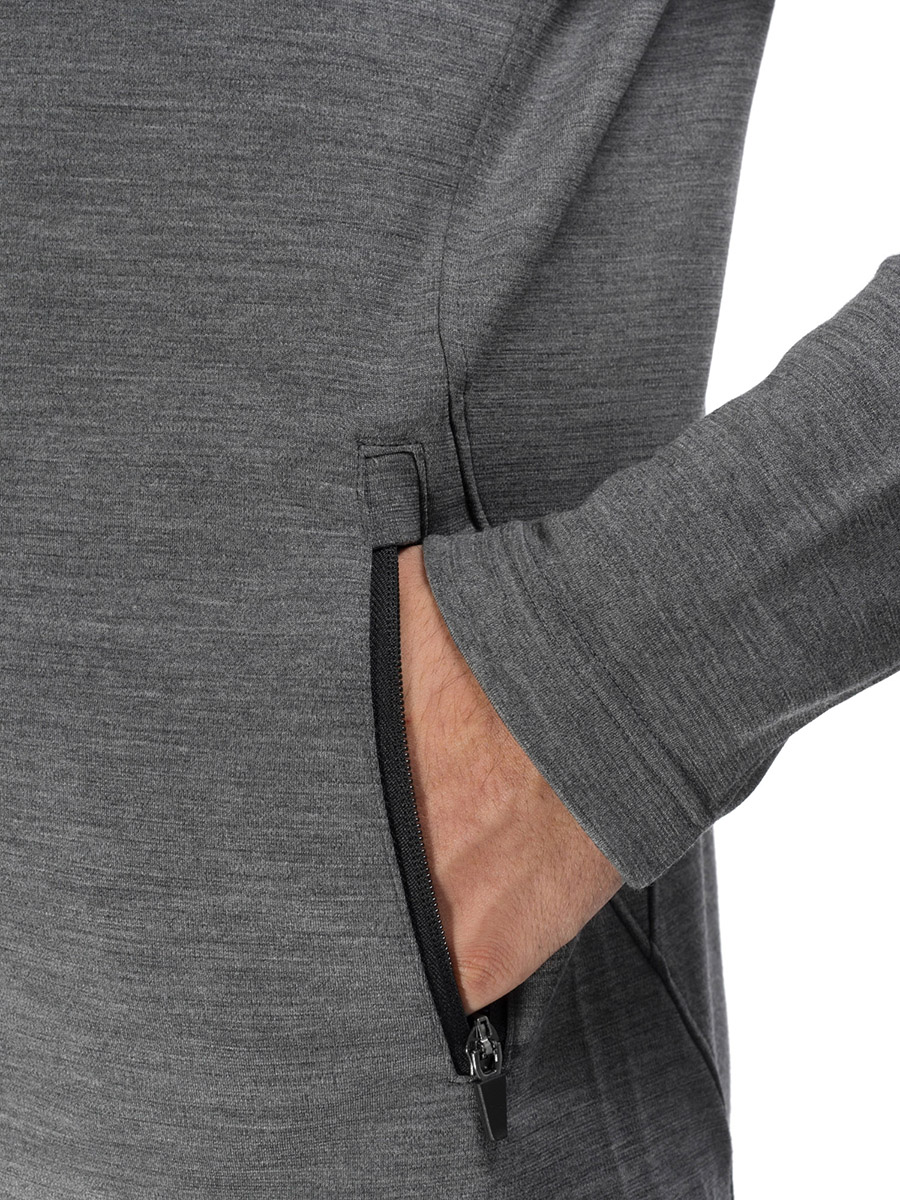 Reda M'S FULL ZIP LS SWEATSHIRT, jopa z zadrgo