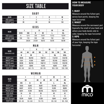 Mico MEN'S 3/4 TIGHT PANTS M1 SKINTECH CM07024, športno spodnje perilo