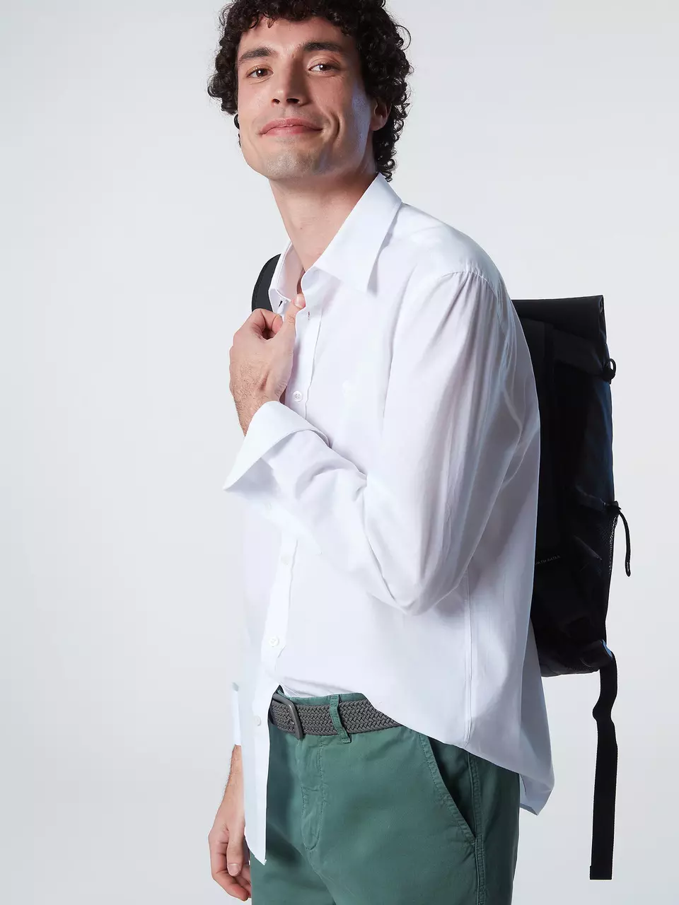 North Sails MOŠKA SRAJCA STRETCH POPLIN 664075