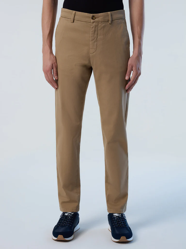 North Sails MOŠKE HLAČE DEFENDER - SLIM FIT CHINO LONG TROUSER 673041