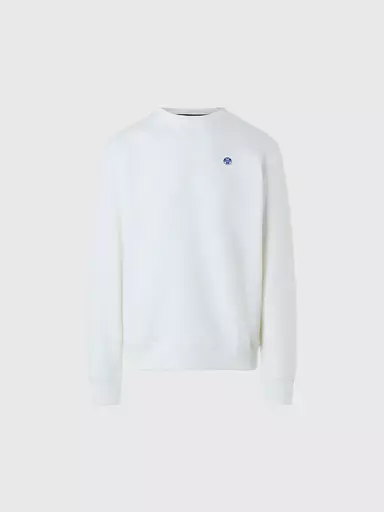 North Sails MOŠKI PULOVER CREWNECK SWEATSHIRT WITH LOGO 691158