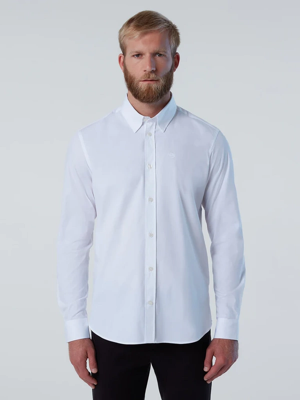 North Sails MOŠKA SRAJCA DOLGIH ROKAV REGULAR SPREAD COLLAR 664255