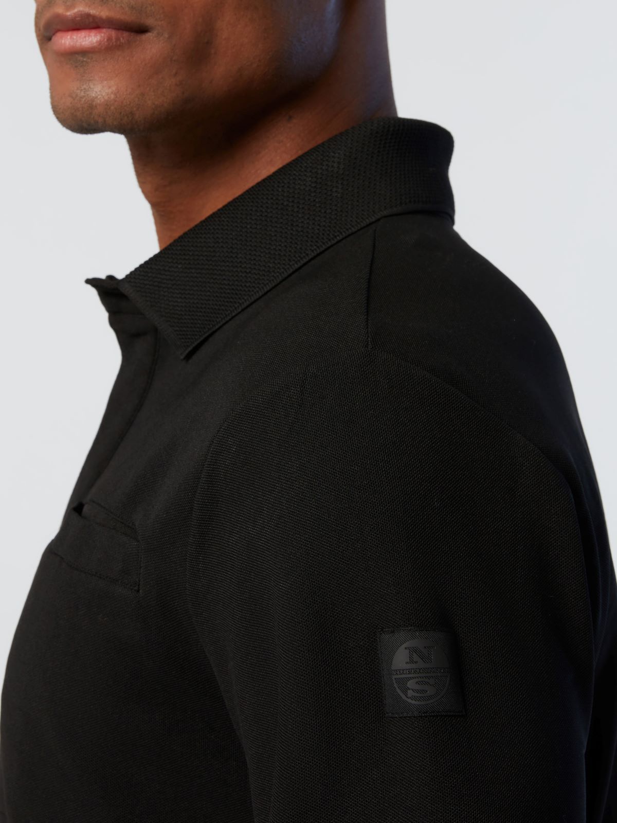 North Sails MOŠKA MAJICA DOLGIH ROKAV POLO WITH POCKET 692433