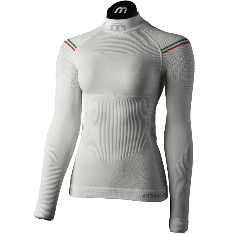 Mico WOMAN LONG SLEEVES MOCK NECK SHIRT M1 IN07026, aktivno spodnje perilo
