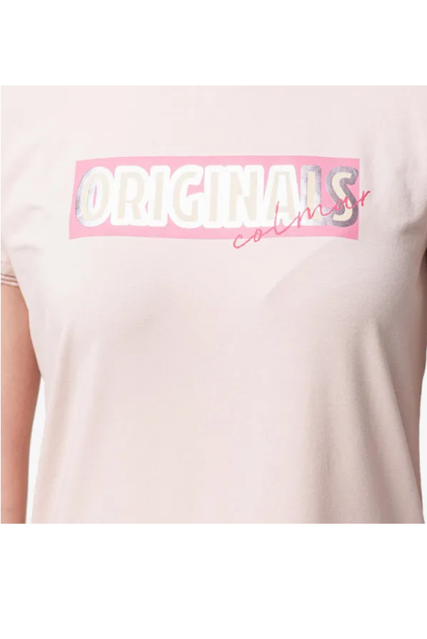 Colmar ŽENSKA OBLEKA S KRATKIMI ROKAVI IN POTISKOM 8850 1WT