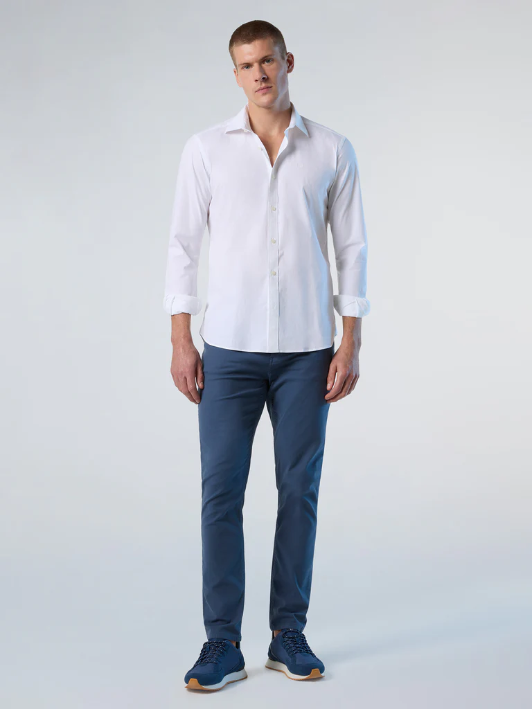 North Sails MOŠKA SRAJCA DOLGIH ROKAV REGULAR SPREAD COLLAR 664306