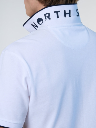 Nort Sails POLO MAJICA S KRATKIMI ROKAVI S ČRTASTIM OVRATNIKOM V KONTRASTNI BARVI 692452