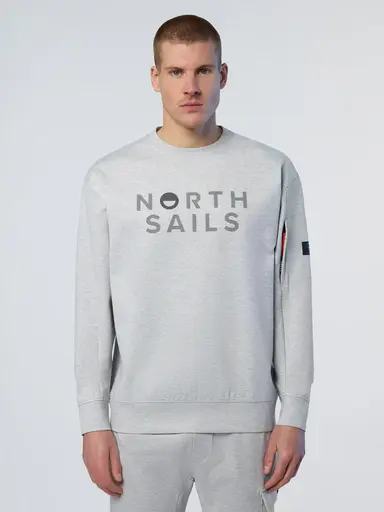 North Sails JOPA Z OKROGLIM OVRATNIKOM INTERLOCK 691229