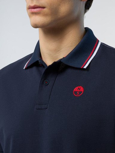 North Sails POLO MAJICA S KRATKIMI ROKAVI S KONTRASTNIMI ŠIVI NA RAMENIH 692455