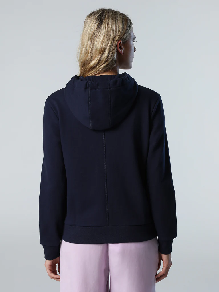 North Sails ŽENSKA JOPA HOODIE FULL ZIP SWEATSHIRT 093673