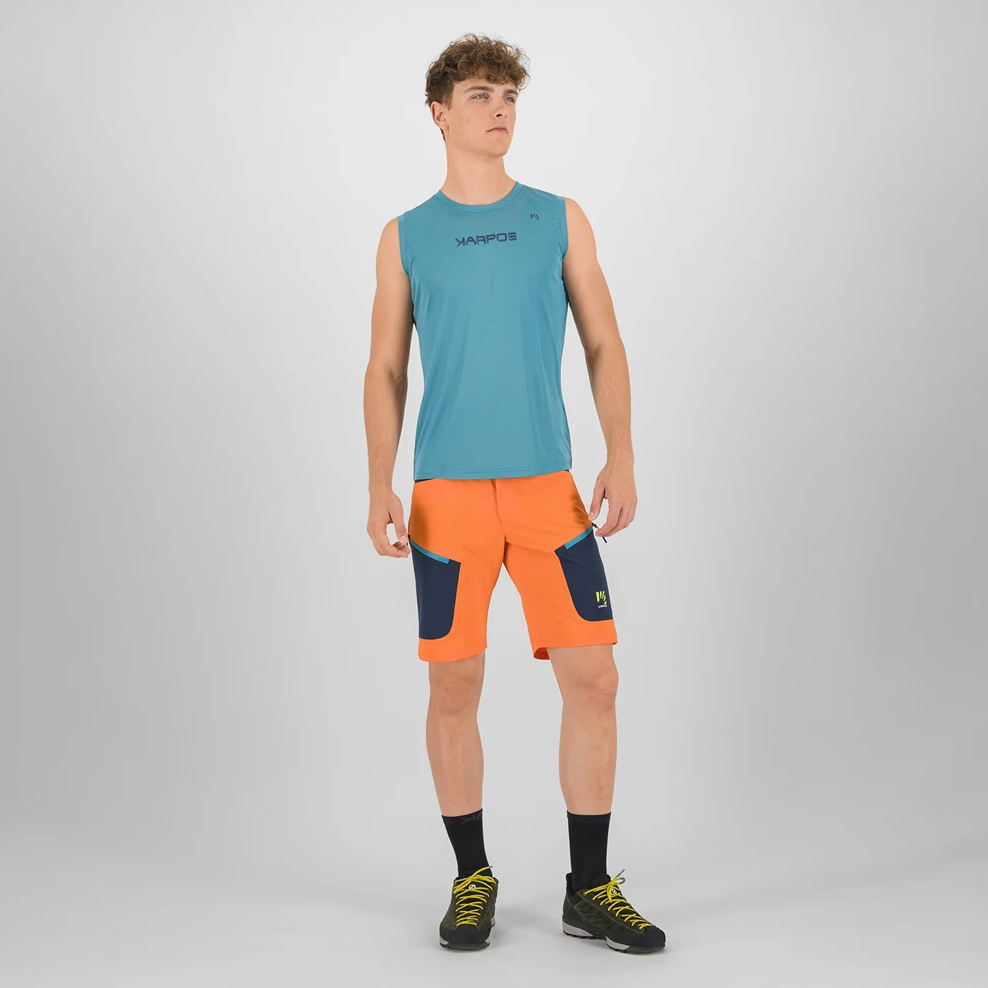 Karpos MEN'S LOMA EVO SLEEVELESS, pohodniška majica