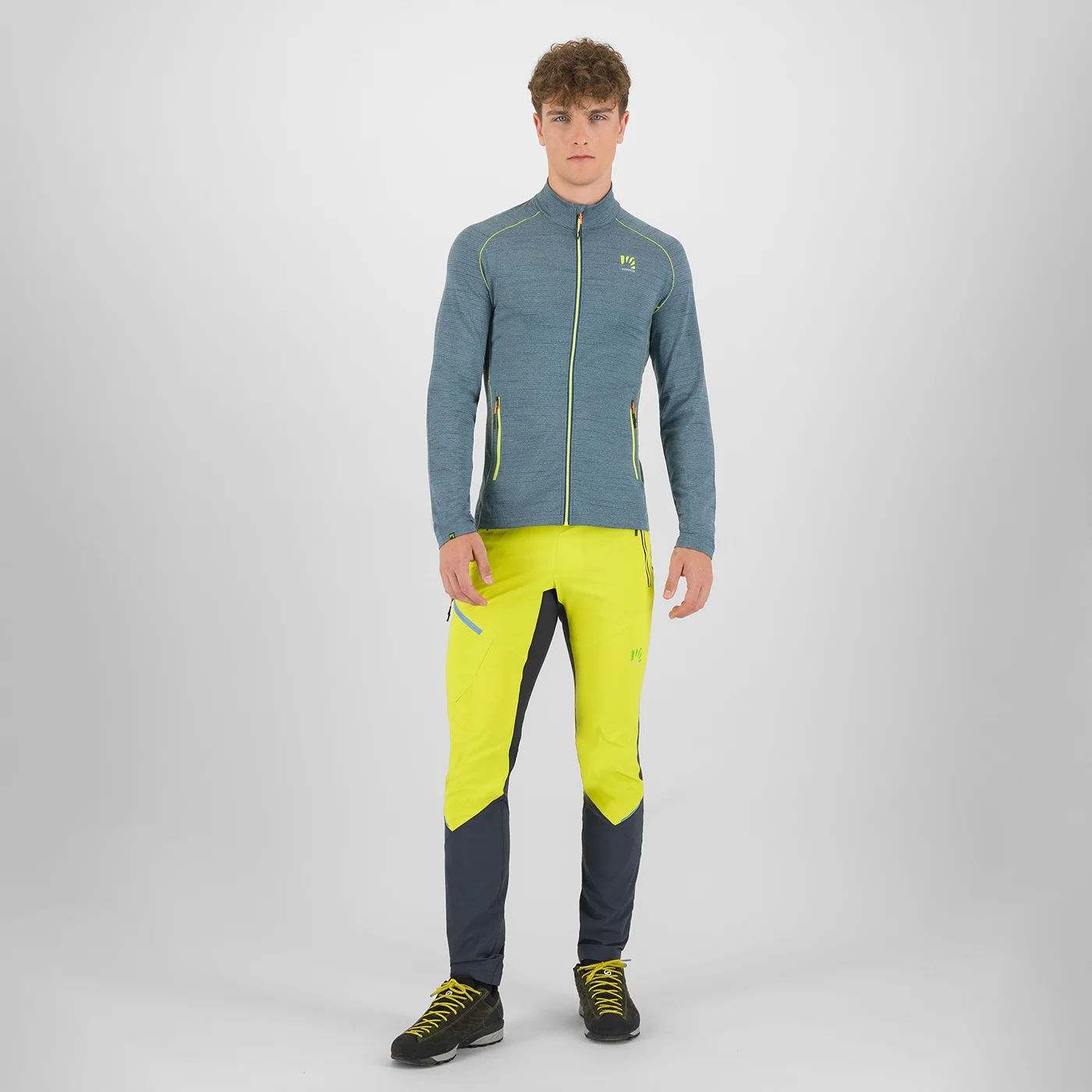 Karpos MEN'S POMEDES EVO FULL-ZIP FLEECE JACKET, flis z zadrgo