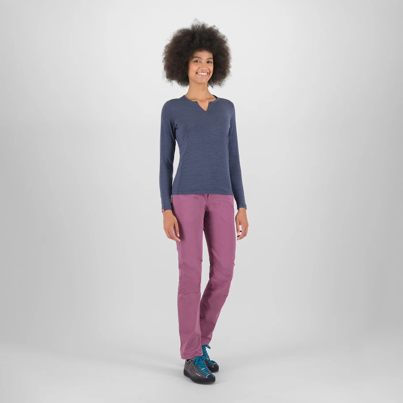 Karpos WOMEN'S COPPOLO MERINO W LONG SLEEVE SHIRT, majica