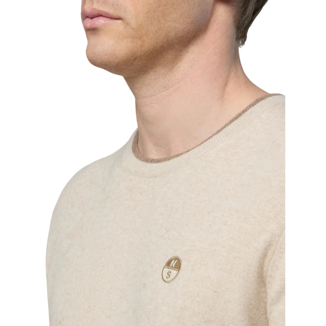 North Sails MOŠKI PULOVER CREWNECK 12GG KNITWEAR 699783