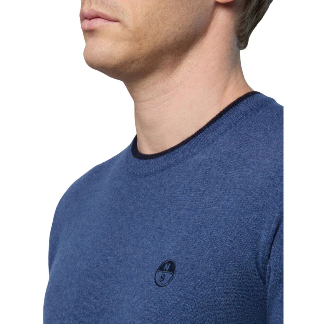 North Sails MOŠKI PULOVER CREWNECK 12GG KNITWEAR 699783