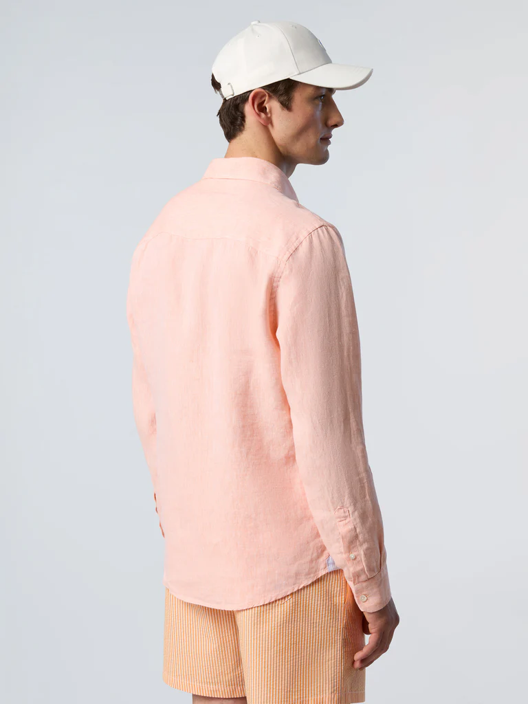 North Sails SHIRT LONG SLEEVE REGULAR SPREAD COLLAR, moška dolga srajca