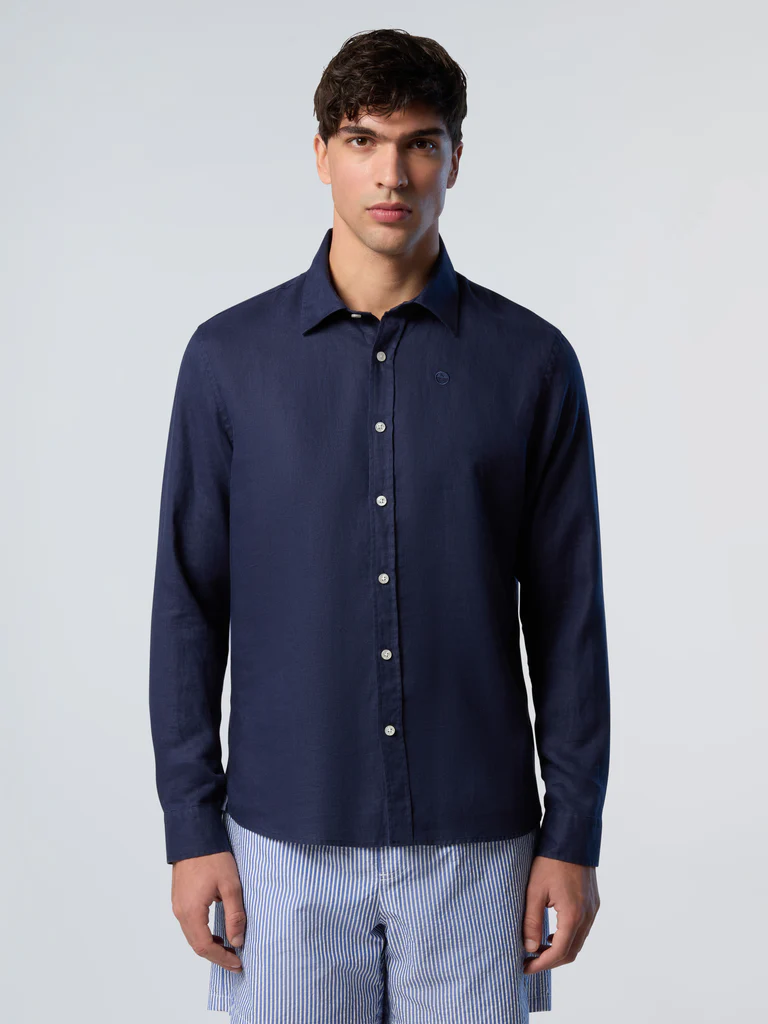 North Sails SHIRT LONG SLEEVE REGULAR SPREAD COLLAR, moška dolga srajca