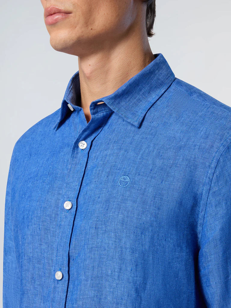 North Sails SHIRT LONG SLEEVE REGULAR SPREAD COLLAR, moška dolga srajca