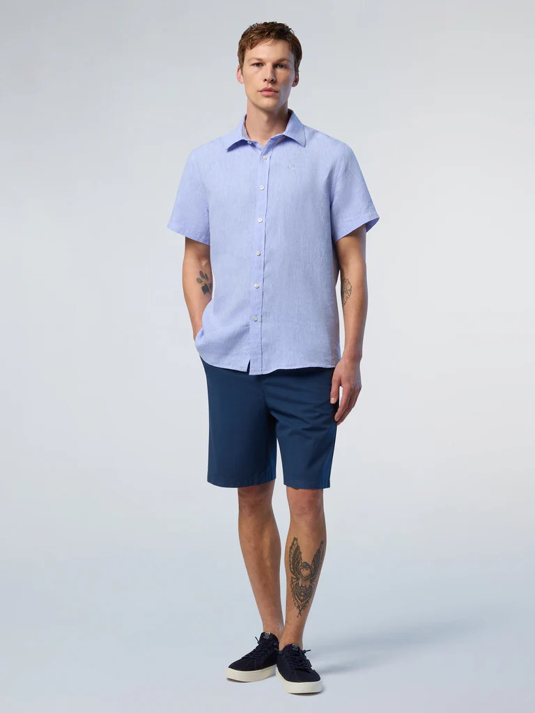 North Sails SHIRT SHORT SLEEVE SPREAD COLLAR, moška srajca