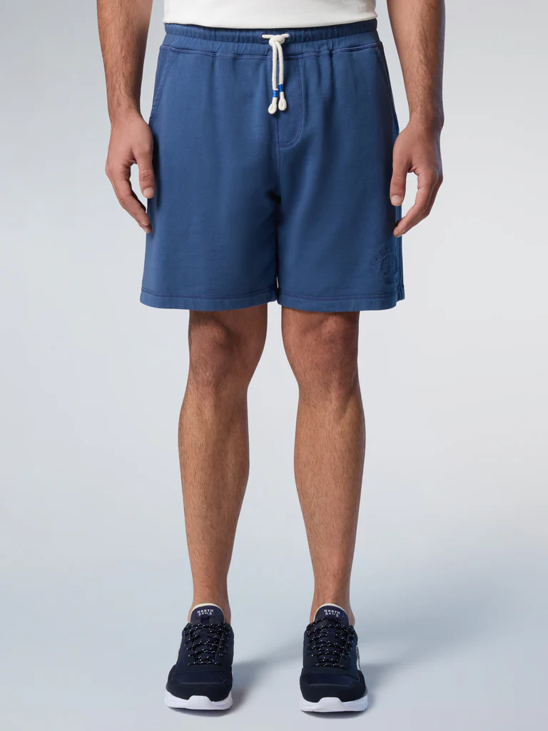 North Sails SHORT SWEATPANTS W/GRAPHIC, moške kratke hlače